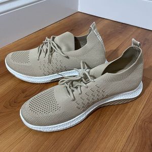 Danskin tan lightweight sneakers! Size 9